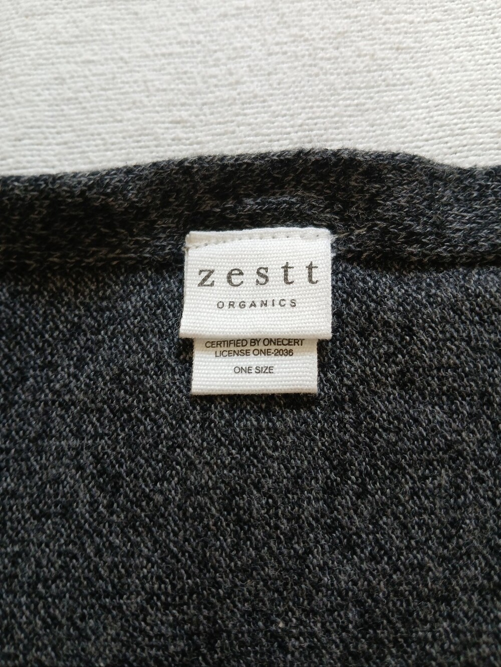 zestt The Dreamsoft Organic Cotton Travel Scarf Color Brownstone Colorblock - Picture 5 of 8